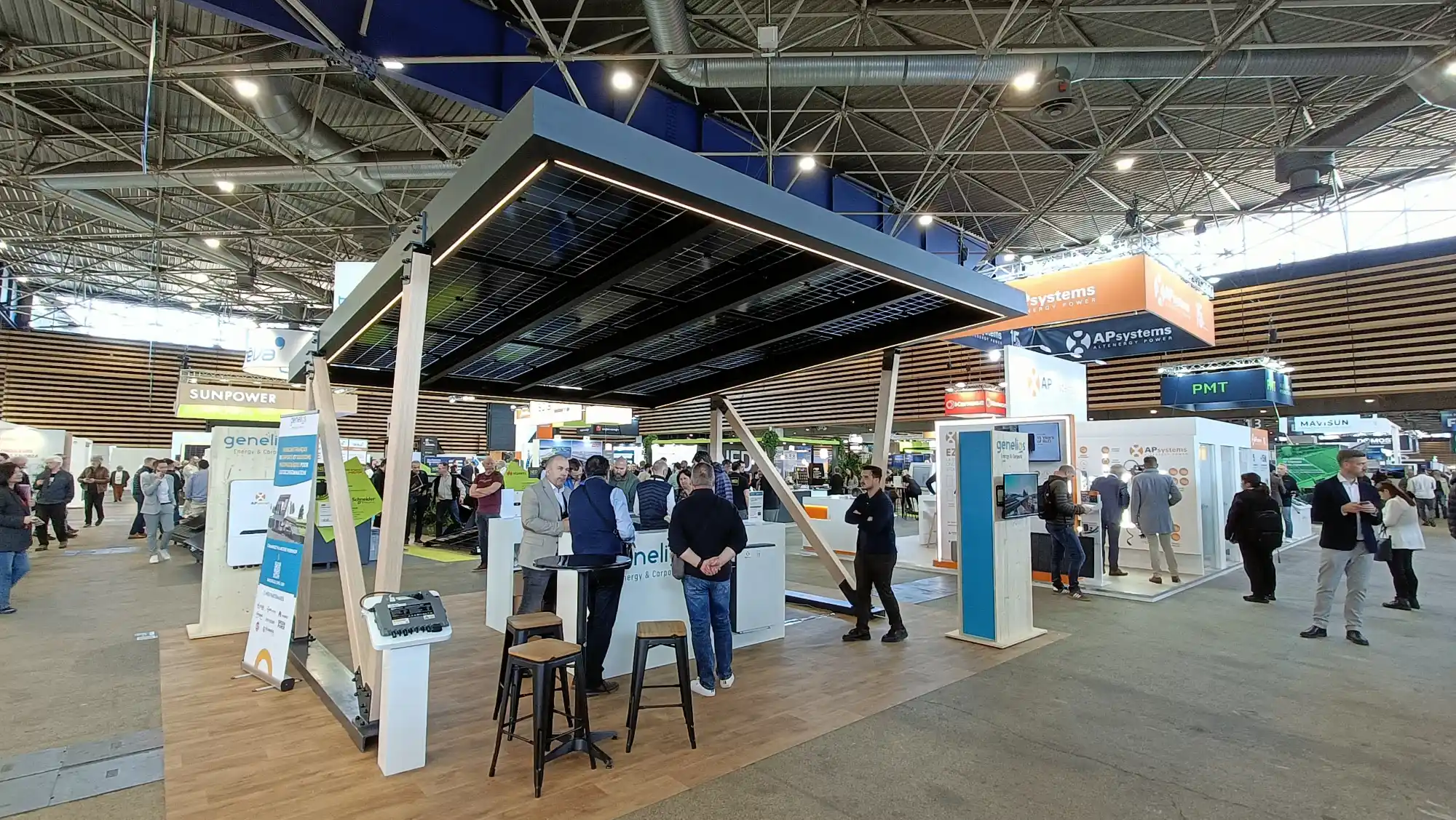 stand genelios lyon bepositive 2025 ecosolar energie