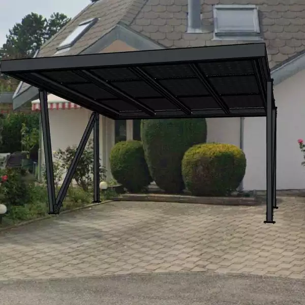 visualisation carport 3d